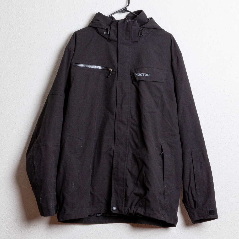 Marmot Hooded Gortex Ski Shell Black XL
